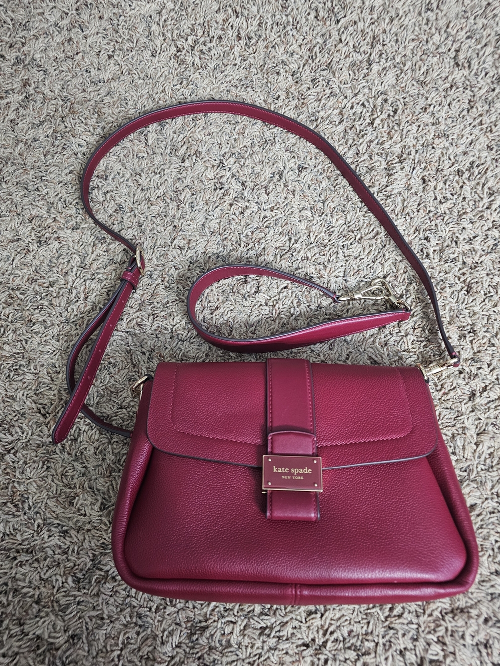 kate spade New York Pebbled Leather Crossbody Bag